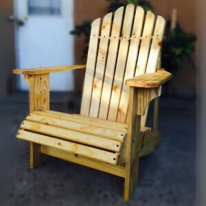 Pack 6 sillas Adirondack de descanso, colores a elección