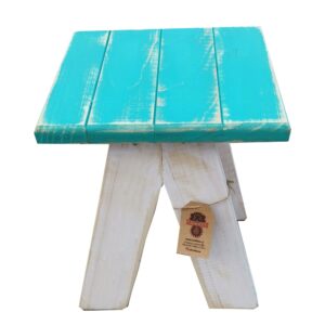 mesa lateral rústico