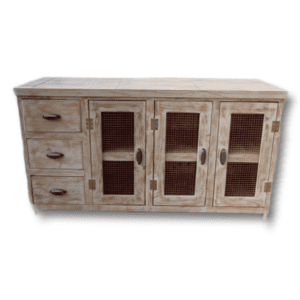 Mueble rústico estilo campestre