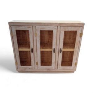 Estantería estilo campestre blanco albayalde