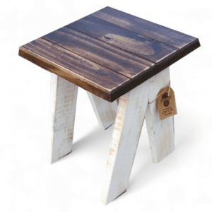 mesa lateral cafe nogal