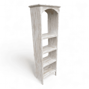 estanteria rustica blanca