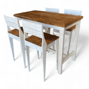 mesa rústica de comedor