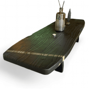 mesa de centro rústica