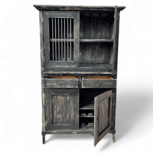 mueble licorera y cava rústico