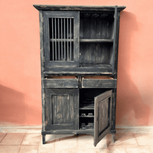 mueble licorera y cava rústico