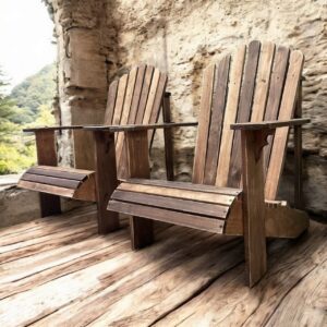 Sillas de descanso Adirondack