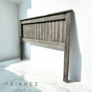 Respaldo rustico color Aguada negro decapado - Todos los tamaños