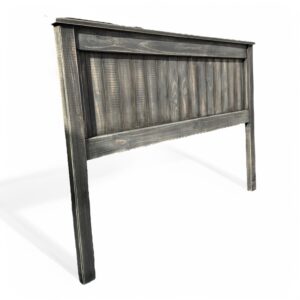 Respaldo rustico color Aguada negro decapado - Todos los tamaños