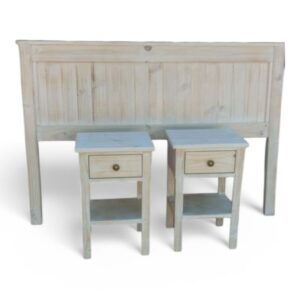 respaldo + veladores