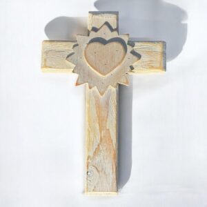 cruz rustica para decorar