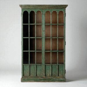 vitrina rustica con puerta